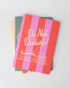Hold That Thought Notebook Set - Pastries and Books