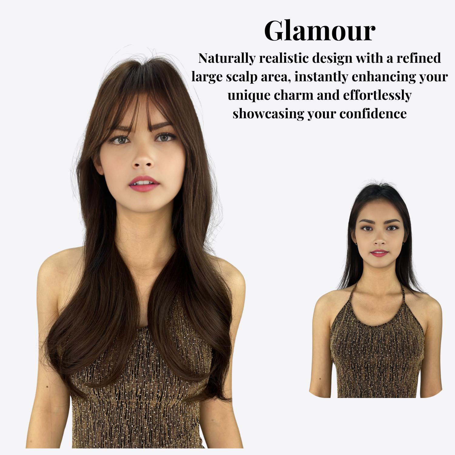 LUXSYA Hair Toppers - Curly - Big Waves