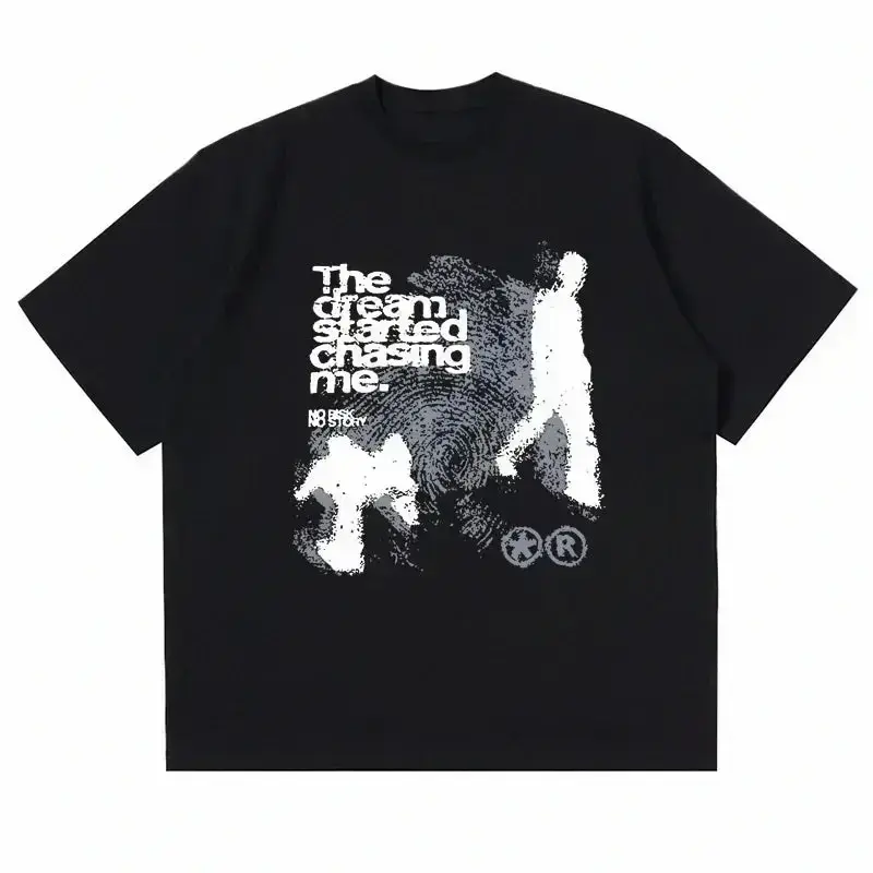 Youth & Adult Vintage Shadow Print Y2k Graphic Tees, Y2k Vintage Graphic Tees, Y2k Shadow Shirt, Gift For Men & Women, Menswear Tops Streetwear