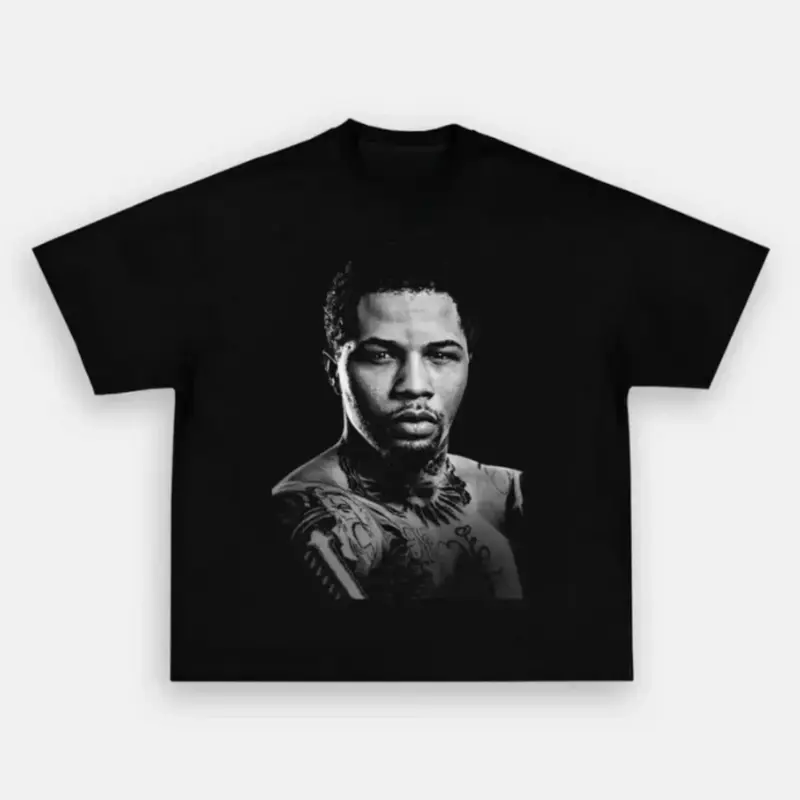 Gervonta Davis 世界チャンピオン　デービス Tシャツ ブラック新品 新品 ジャーボンテイ デービス タンク 無敗 世界チャンピオン ビッグ T
