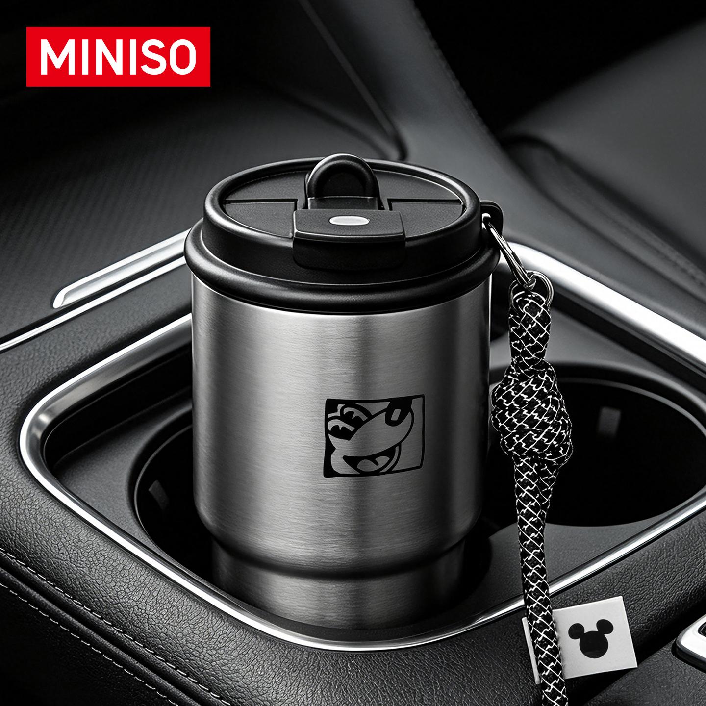 [Back to school]MINISO Disney Mickey Artist Series Stainless Steel Cup 350ml/12 oz | Cute Portable Drinkware for Daily Use | Father's Day gift, Back To School