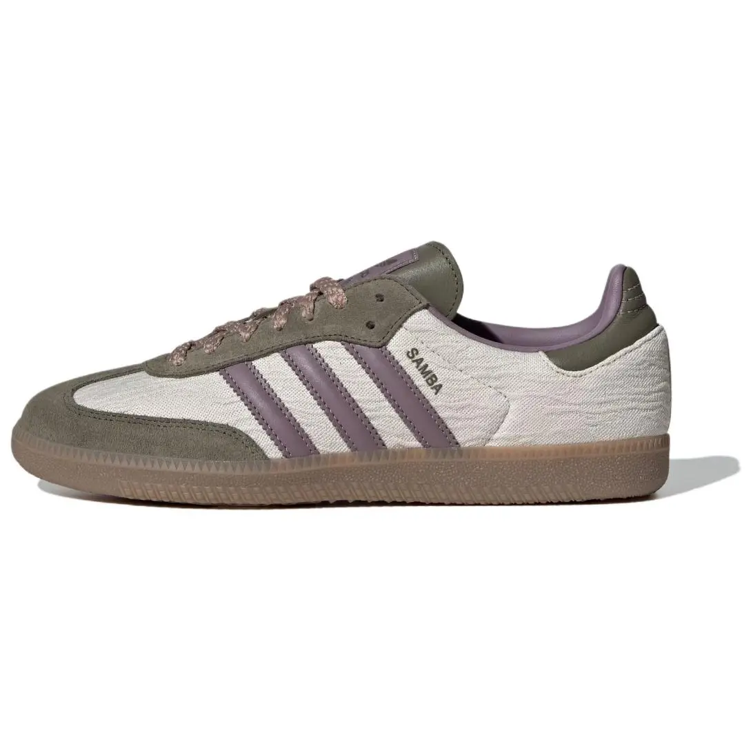 Adidas Samba OG Legacy Purple Olive Strata' Versatile Comfort Low Top Skate Shoes Unisex JP5675