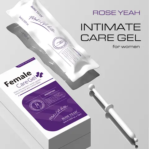 [ROSE YEAH] Women's Intimate Wash Liquid - 7-Pack Gentle Sensitive Formula with Sophora Extract, pH Balance, Odor Control, Vaginitis Relief & Prevention, Antibacterial Soap for Adults, 24-Month Shelf Life, Intimate Cleanser
