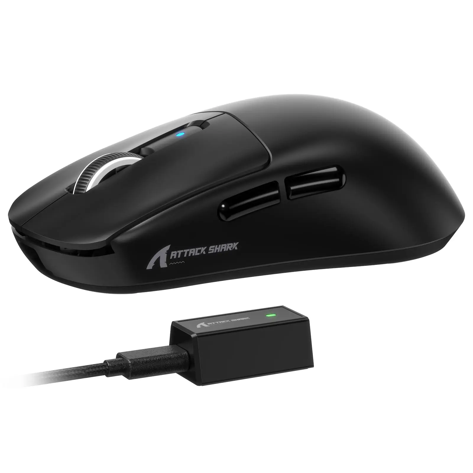 Mambasnake X Attack Shark R6 Lightweight Wireless Computer Gaming Mouse with Nordic 52480 Sensor and 39g Weight adjustable dpi pc gamers