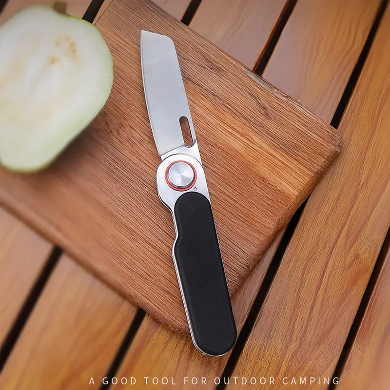 Outdoor Folding Pocket Knife, Stainless Steel Fruit Knife, Multi-Function Pocket Knife, Grafting Knife for Fruit Trees