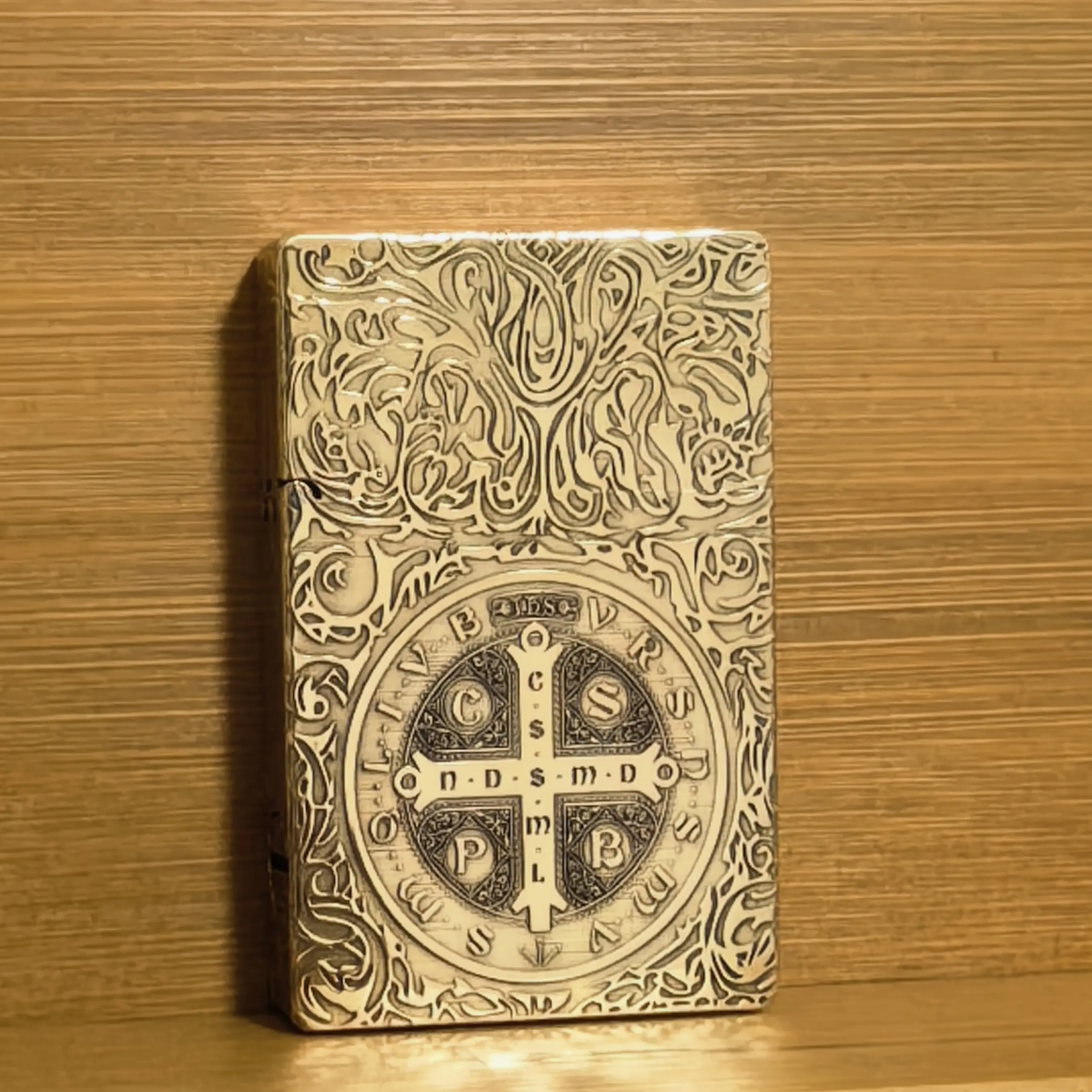 Solid Brass EDC Lighter – Empty, Fuel Not Included