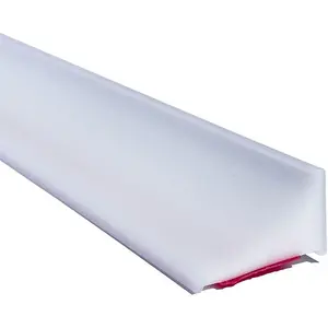 78 Inch Shower Threshold Water Dam Barrier,Shower Dam Water Stopper for Frameless Shower Door Bottom, Splash Guard for Kitchen Bathroom Sink Counter,for Wet and Dry Separation,White