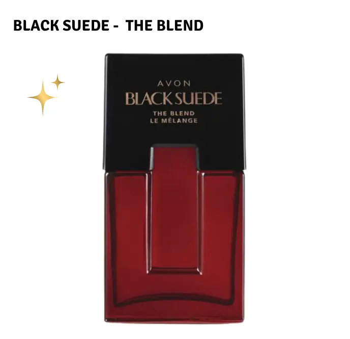 Avon Black Suede The Blend Eau de Toilette for Men | Warm Spicy Woody Fragrance