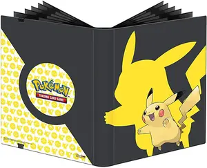 Ultra Pro: Pokemon Pikachu Pro- Binder, 2 Inch Album for Storing and Organizing Trading Cards, 9 Pocket Pages, Durable