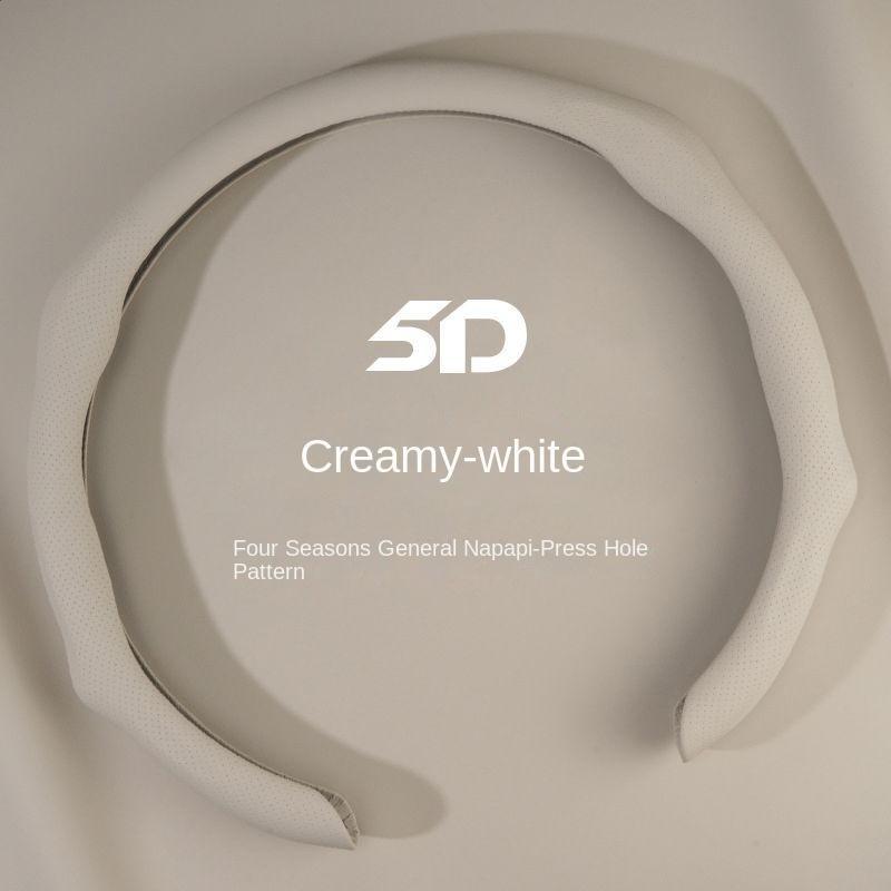 2026 New Red Leather Steering Wheel Cover – Ultra-Thin, Breathable & Anti-Slip, All-Season Sporty Design for Enhanced Grip & Driving Comfort