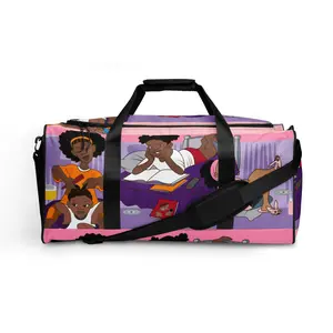 Slumber Party duffle pink/purple