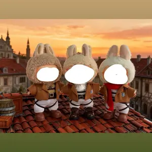 Attack of “Giants” Labubu Anime Costume Cosplay 17cm Doll Clothes