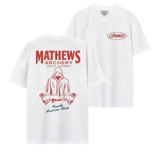 Mathews Archery Hooded Figure T-Shirt – Red Hood Grim Archer – Tee Hoodie & Sweatshirt, Unisex Menswear & Womenswear Tops Collection