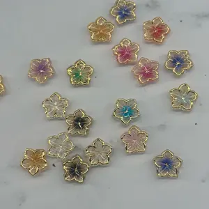 Small Flowers Nail Charms for Nail Art