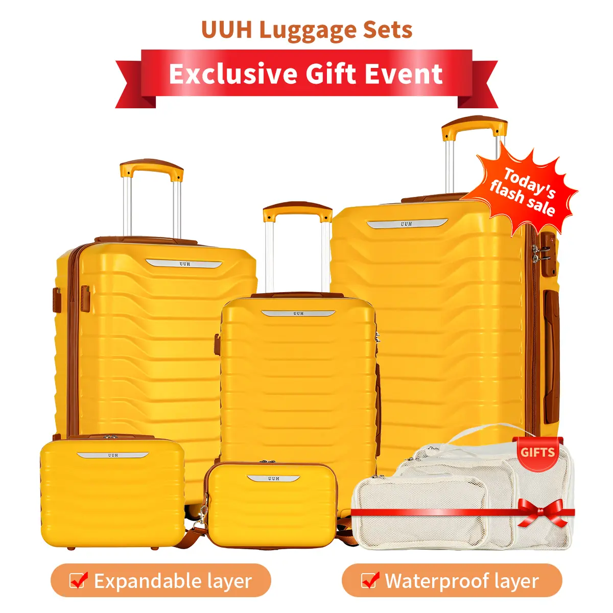 8pcs-Yellow