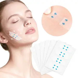 32/64pcs Invisible Face Lift Patches, Face Tape, Skin Care Tape, Makeup Stickers, Face Training Straps, Face Lifting Strap, Multi-Purpose Facial Care Tool for Role Play and Daily Wear