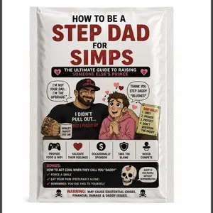 Step Dad Prank Mail, Novelty Gag Toy, Party Game for Practical Jokes