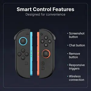 Controller for Switch 2 Controller,L/R Controllers Support Motion Control/Wake-up/Dual Vibration/Screenshot Wireless