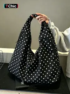 2026 Summer New Polka Dot Underarm Handbag, Stylish Single Shoulder Bag, Casual Shoulder Bag, Crossbody Shoulder Purse, Fashionable Accessory for Women, Trendy and Practical Design