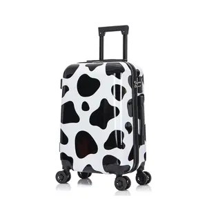 InUSA PRINTS 20" Carry On Lightweight Hardside Spinner-Cow
