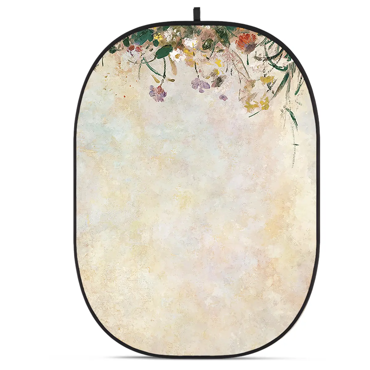 New Glow CBA-PF0006 Self-Supporting Lightweight 5x6.5' Fabric Collapsible Backdrop, Floral Painting for Photographers' Camera Equipment & Photography Accessories