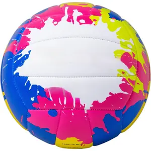 Beach Volleyball Official Size 5 Soft Waterproof Volleyball Sand Sports PU Ball for Indoor, Outdoor, Pool, Gym, Training