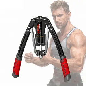 Hydraulic Gripper Exerciser - Adjustable 22-440lbs Hydraulic Power/Home Chest Expander/Shoulder Muscle Training Fitness Equipment/Upper Limb Strength Exercise Equipment