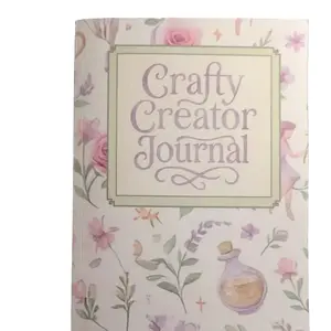Crafty Creator Journal for Creatives - 50 Project Planner with Quick Reference & Budget Tracking for Efficient Crafting