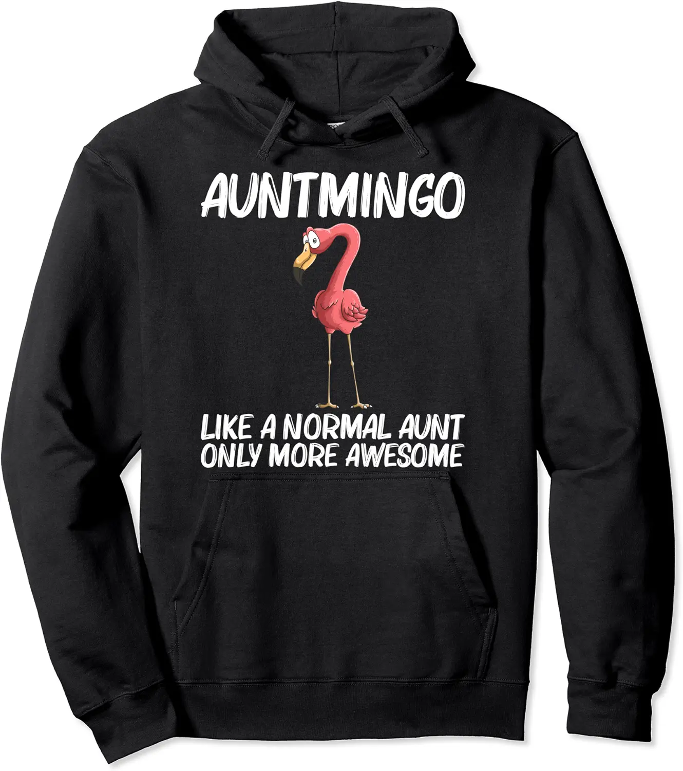 Cool Flamingo For Aunt Mom Ladies Pink Flamingos Bird Flock Pullover Hoodie - Emmacole Shop 34B0D4J25Q1M