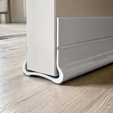 Practical Self-Adhesive PVC DIY Door Bottom Sealing Strip - Soundproof, Windproof, Cockroach-Proof, Rat-Proof, Cold Air Blocking, Gap Sealing, Noise Reducing Home Decorative Sticker