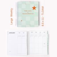 8.5 x 11 - Weekly Open - Laminate - TLOAM Cover