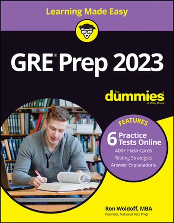 USED-GRE Prep 2023 for Dummies with Online Practice by Woldoff, Ron (Paperback)