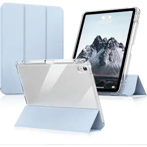 Tablet Case with Pen Slot, 1 Count Removable Tablet Protective Cover, Auto Sleep/Wake Tablet Protector for iPad Mini Air Pro