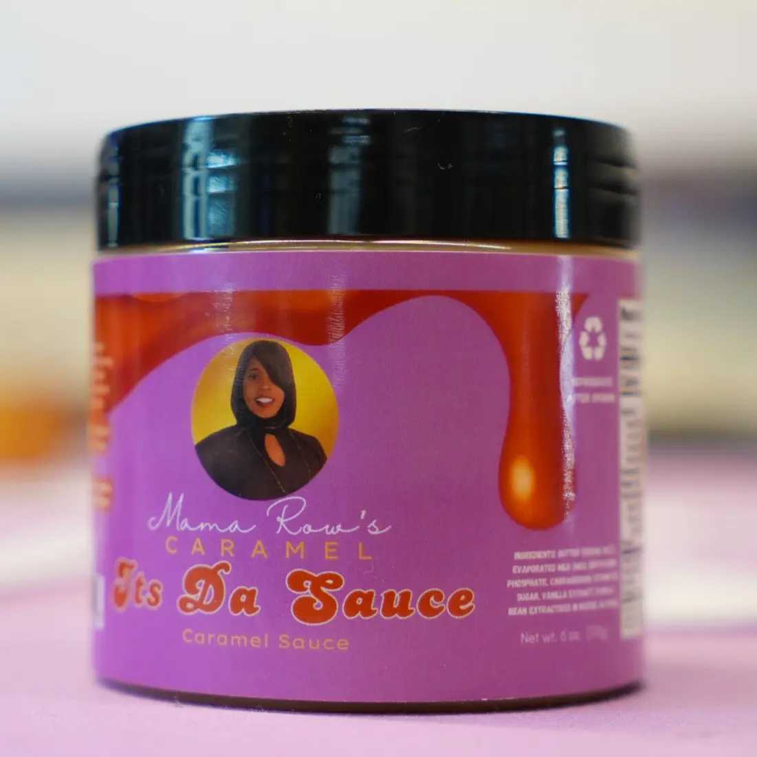 Mama Row’s Caramel Sauce – 4oz of rich, creamy, gluten-free bliss! Perfect for apples, waffles, ice cream, pies, pretzels, coffee & more. Handcrafted in small batches for the ultimate drizzle, dip, or sip. Taste the love—order now! ️ #ItsDaSauce