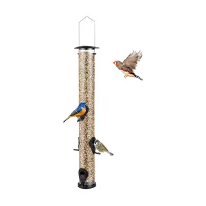 Backyard Expressions Tube Hanging Bird Feeder -23" 6 Port