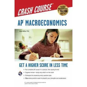 USED-Ap(r) Macroeconomics Crash Course Book + Online by Welker, Jason (Paperback)