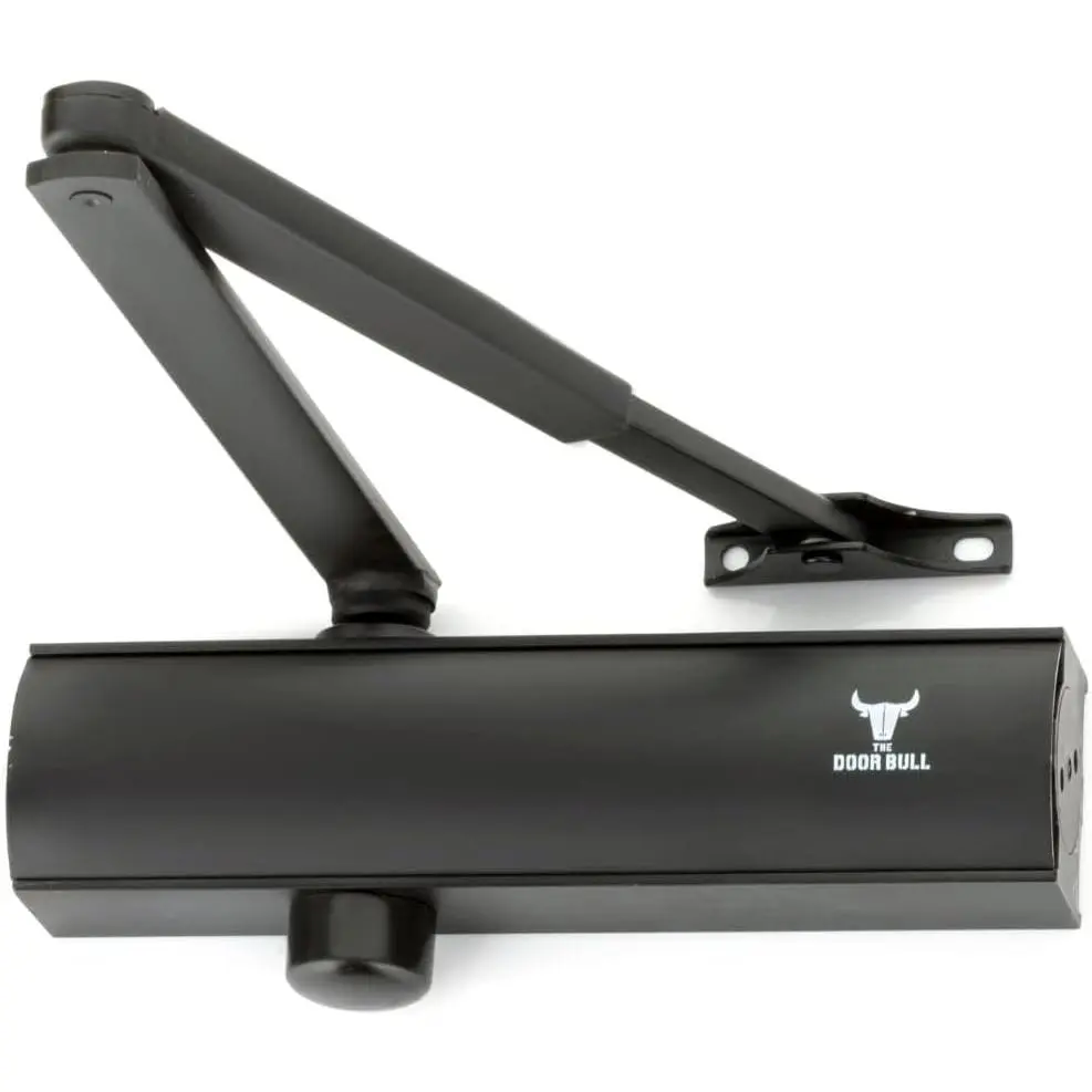 Commercial/Residential Grade  Closer -  Heavy Duty 3 Spring Hydraulic Automatic Closer - Adjustable Speed, Surface Mount - Parallel Arm Bracket Included