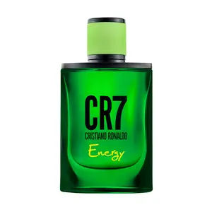 Cristiano Ronaldo CR7 Energy Eau de Toilette - Cologne For Men - Fougere Woody Green Men's Cologne - Cardamom, Lavender, Cedarwood Notes - 1.7 oz