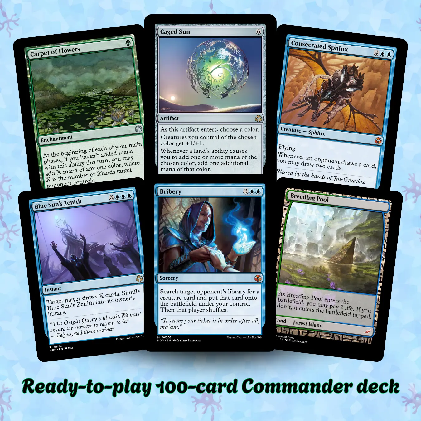 mtg phelddagrif commander deck Hippo Hugs! Phelddagrif Edition (Commander / EDH MTG Deck)