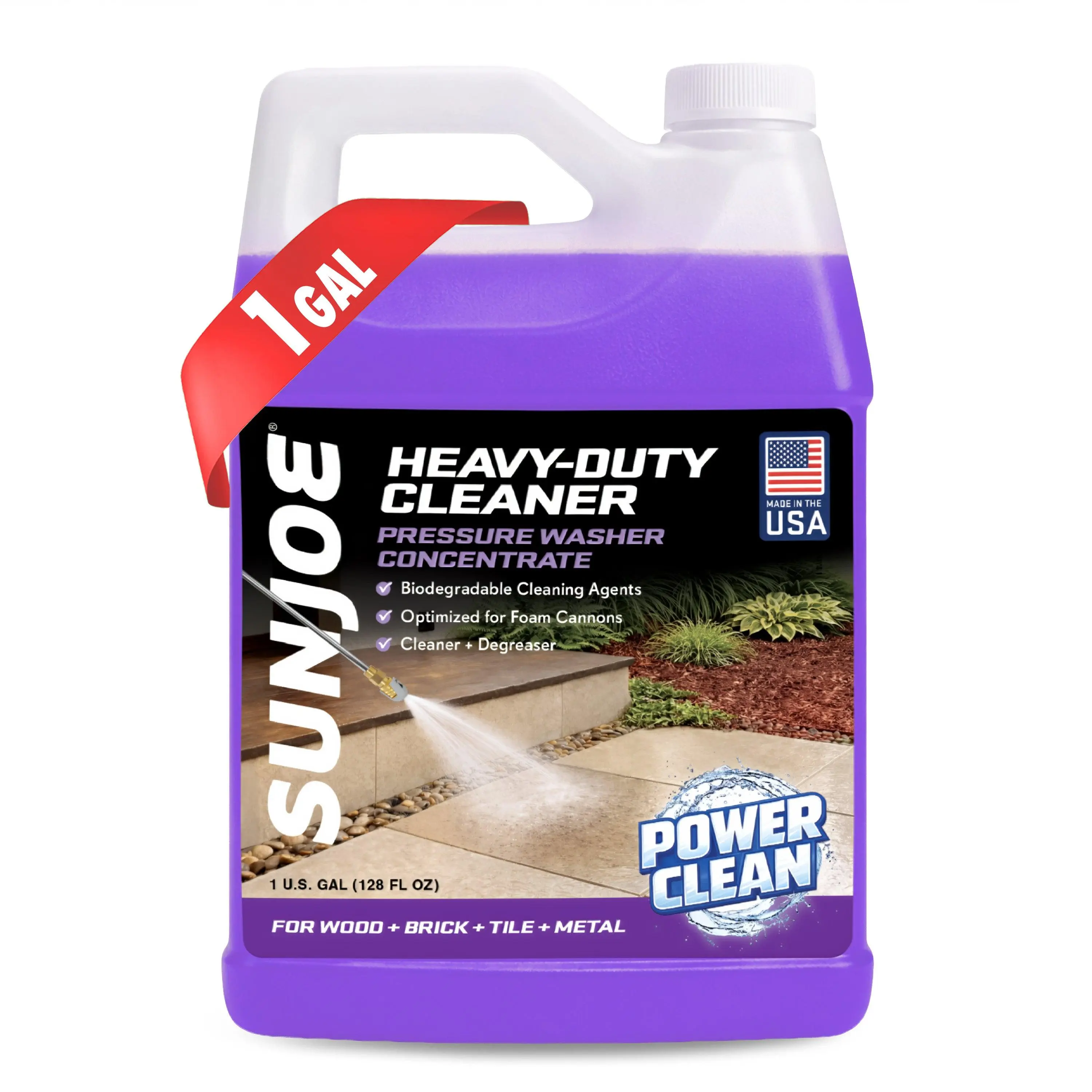 Sun Joe All-Purpose Pressure Washer Cleaner and Degreaser, 1 Gallon, SPX-APC1G Sun Joe All-Purpose Pressure Washer Cleaner and Degreaser, 1 Gallon, SPX-APC1G