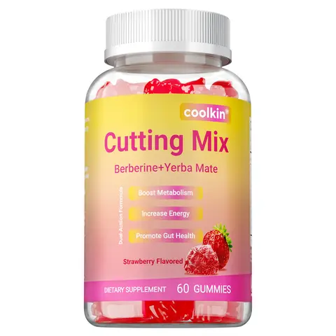 Cutting Mix Berberine + Yerba Mate – Metabolism Boost – 60 Gummies (30-Day Metabolic Support)