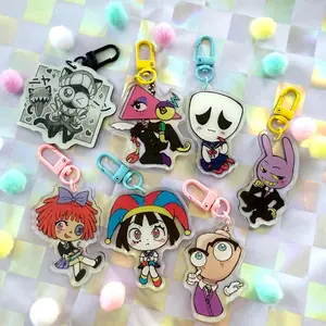 Digital Circus Anime Themed Keychains, plus Caine!