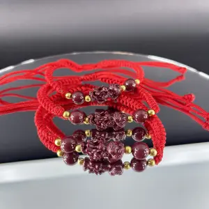 Real Cinnabar Pixiu Red String Bracelet | Wealth Magnet & Protection | Avoid Evil Eye & Bring Good Luck