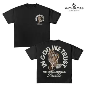 [YOUTH CULTURE] In God We Trust Y2K Graphic Personalize Printed Casual 100% Cotton Short Sleeve Gift For Him/Her Tshirt/Sweater/Hoodie graphic  hoodies