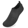 Women's Barefoot Slip-On Water Shoes - Mesh Upper, Elastic, Sock-Like Feel, Thick Soles Cushion Steps, Breathable Quick-Drying, Flexible, Slipon in Seconds, Beach to Boardwalk Ready, Indoor/Outdoor Wear Ready, for Beach Swim, Yoga
