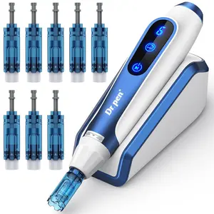 Microneedle Roller Pen A11 for Home Use - Microneeding Derma Roller Pen for Women Men - Micro Needle Roller Pen for Skin Tools-0.25mm
