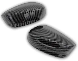 Carbon Fiber Printinging Door Mirror Cover Overlay Compatible with 2008-2012 Accord