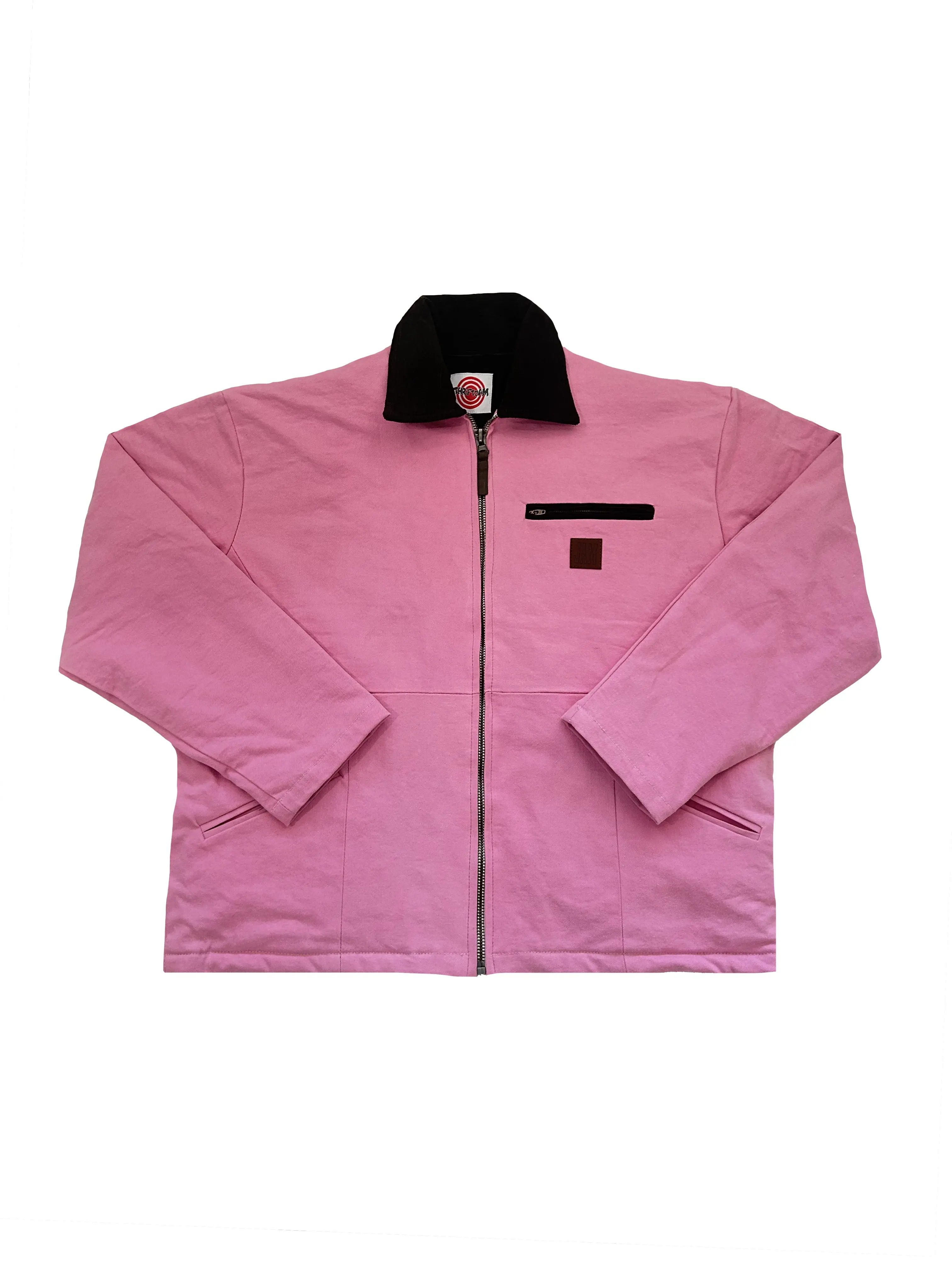 Pink Canvas Oversized Jacket Pink Canvas Oversized Jacket