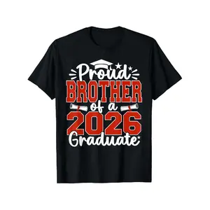 Proud Brother of A Class of 2026 Graduate Senior Graduation T-Shirt