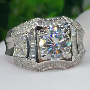 wish is selling new rings European and American luxury banquet men and women overbearing exaggerated engagement rings